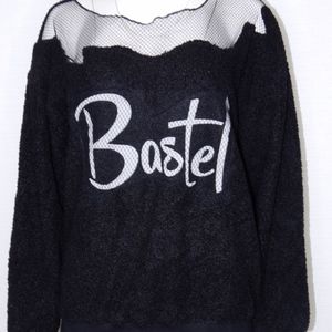 Vetiver Fluffy Choker Comfy Sweater XL